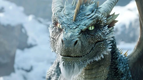 Fantasy Dragon Close-up