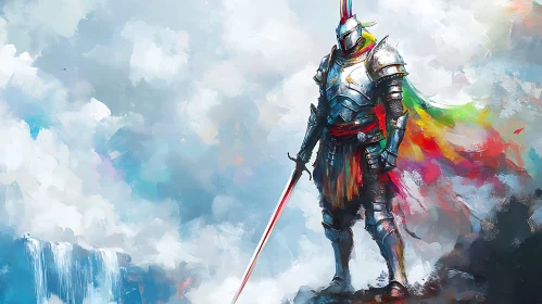 Rainbow Knight on the Edge