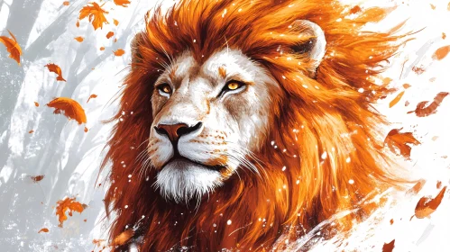 Autumn Lion Majesty