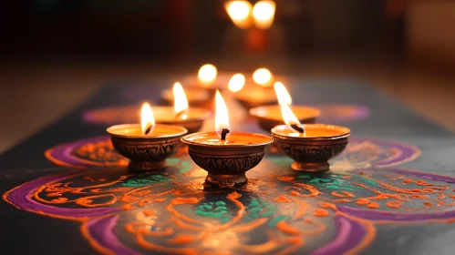 Festival of Lights: Diwali Oil Lamps