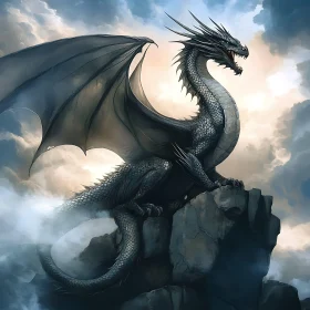 Dragon on the Rocks