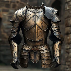 Aged Warrior Armor Art