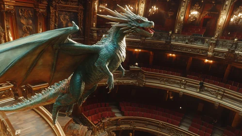 Teal Dragon in Grand Theater