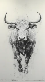 Dynamic Bull Artwork