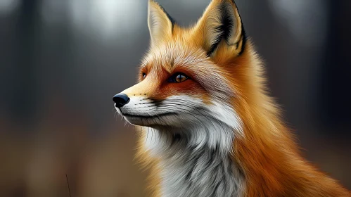 Wildlife Fox in Natural Habitat