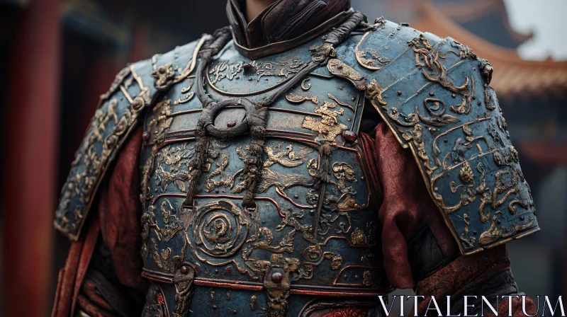 Detailed Antique Armor AI Image