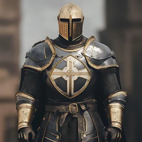 Armored Knight with Emblem