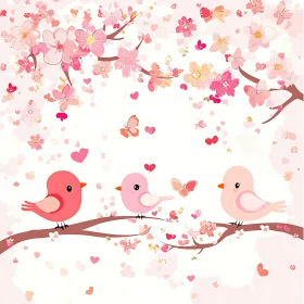 Birds and Blossoms