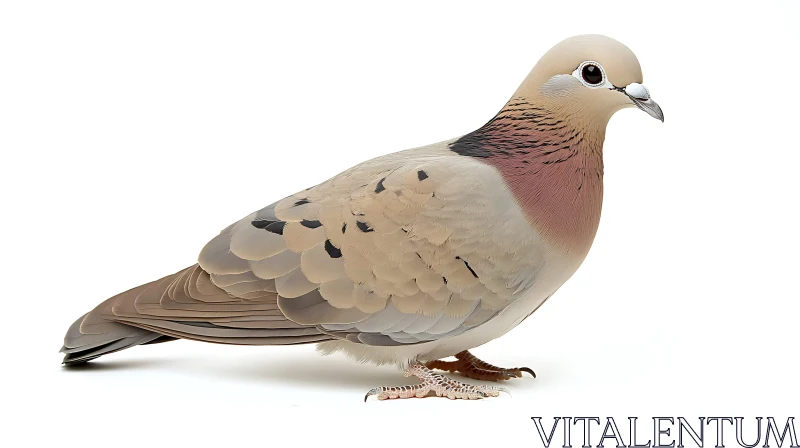 Elegant Dove Image with Muted Plumage AI Image