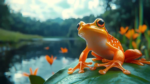 Amphibian Glory in Nature