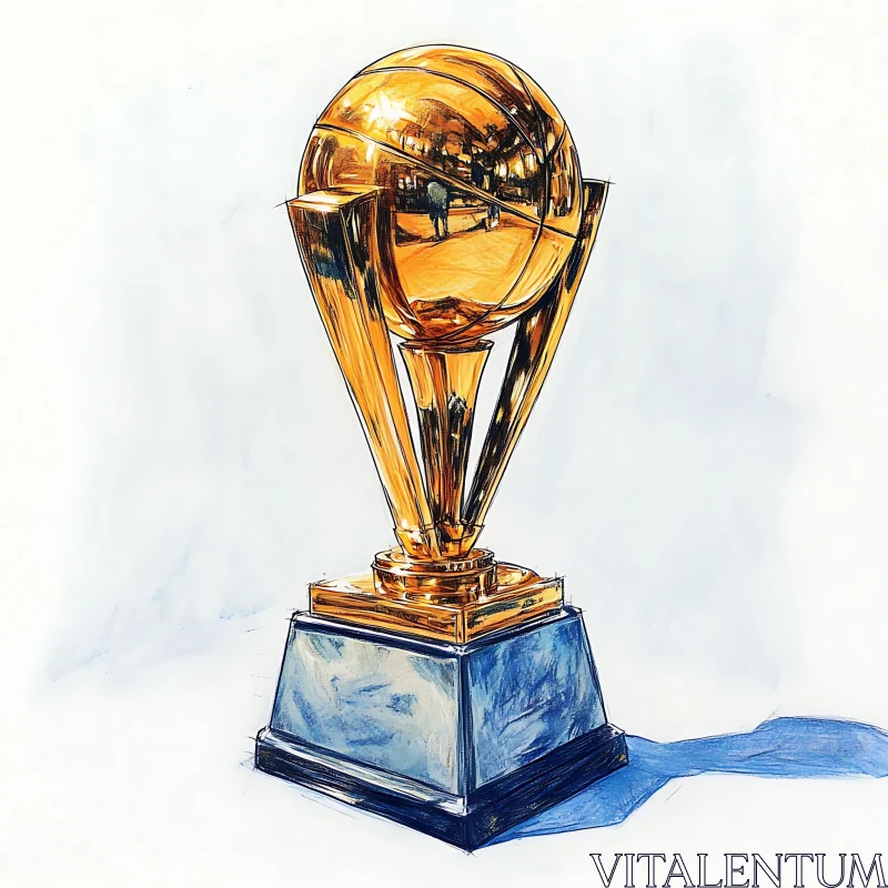 Basketball Award AI Image