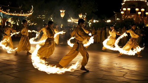 Night Fire Dance: Cultural Performance