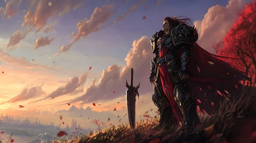 Armored Warrior with Sword