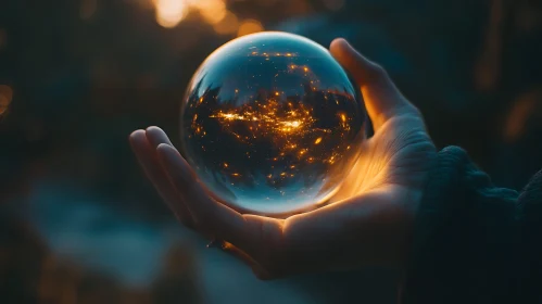 Glowing Orb in Hand