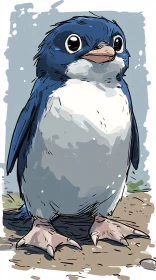 Adorable Penguin Character
