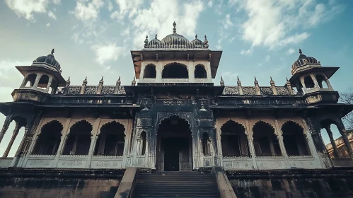 Architectural Marvel: Detailed Building Exterior