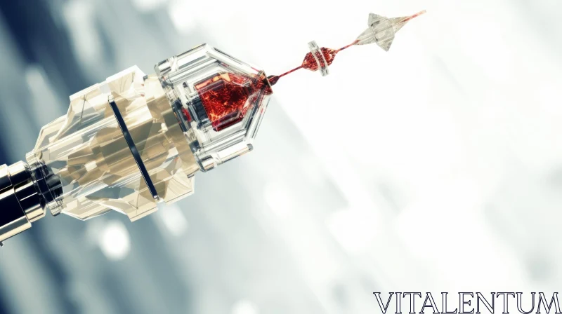 Rocket Carrying Vessel | Eye-Catching Resin Jewelry | UHD Image AI Image