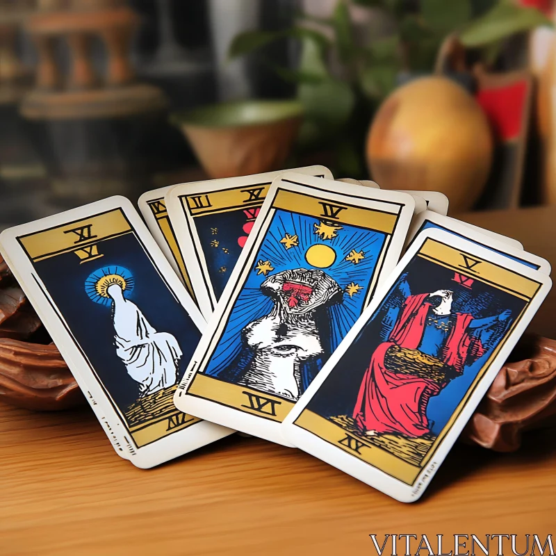 AI ART Divination with Tarot Cards