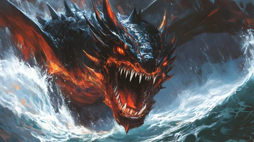 Sea Dragon Fantasy Artwork