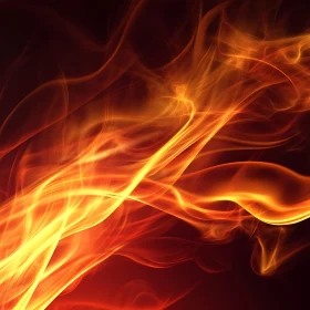 Abstract Flames in Motion