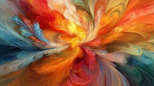 Abstract Color Vortex