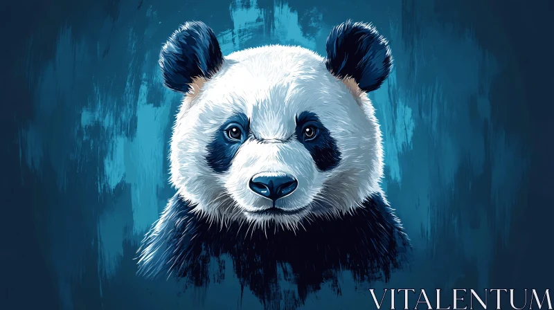 AI ART Panda Illustration Art