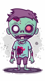 Illustration of a Zombie: A Horrifying Transformation