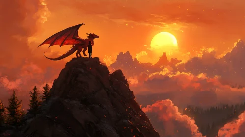 Sunset Summit with Dragon Friend