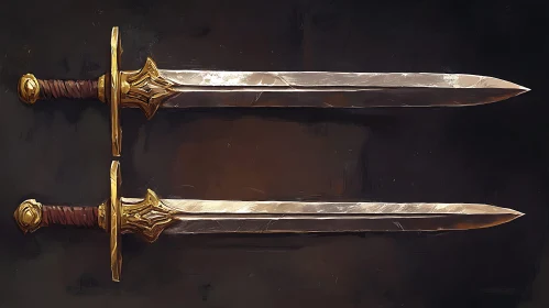 Golden Hilt Swords