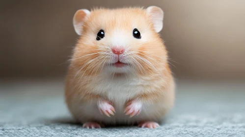 Charming Hamster Close-up