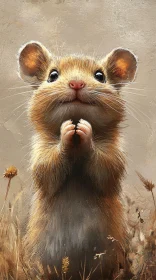 Charming Mouse Portrait