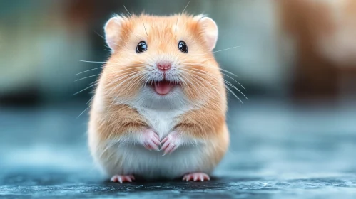 Charming Hamster Portrait