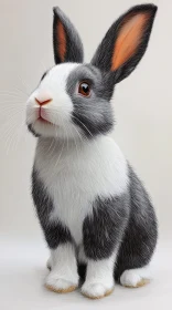 Adorable Pet Rabbit on Display