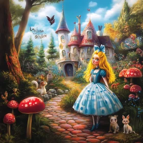 Whimsical Alice in Wonderland Adventure