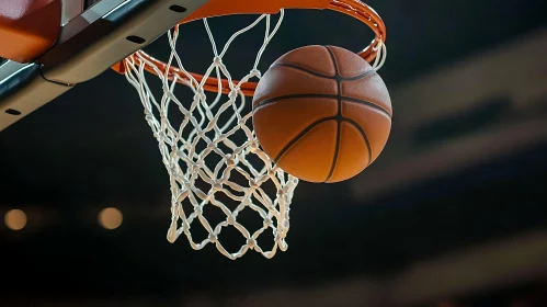 Ball Through Hoop Still