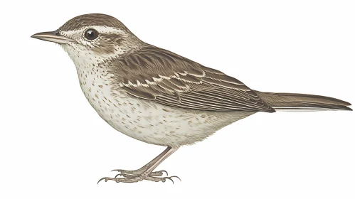 Detailed Bird Illustration