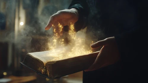 Glowing Book of Secrets