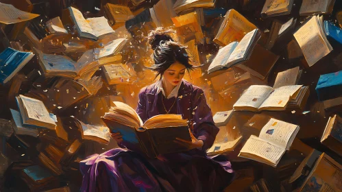 Girl Lost in a World of Books