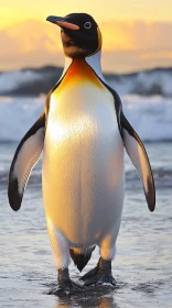 Sunset Penguin Shores
