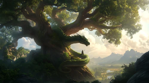 Guardian Dragon of the Ancient Tree