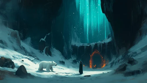 Frozen Encounter: Bear by the Gate