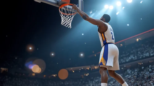 Athlete Scoring in Basketball Game