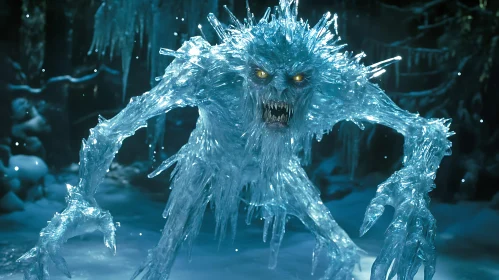 Winter's Wrath: The Ice Monster