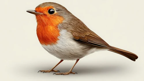 Vivid Robin Artwork