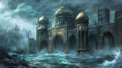 Flooded Ancient Palace