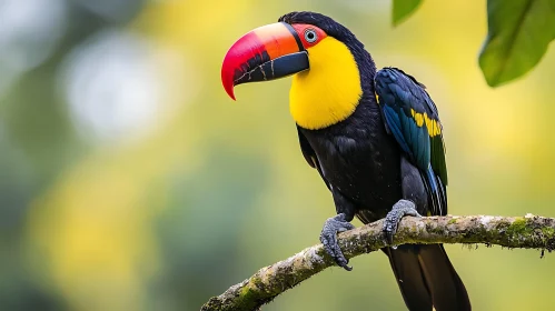 Vibrant Toucan in Natural Habitat