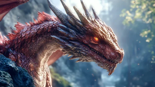 Fantasy Dragon Portrait