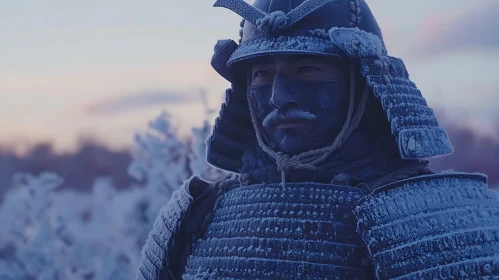 Frozen Armor: A Samurai's Vigil