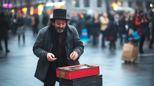 Vintage Street Magic Performance