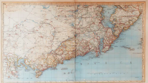 Antique Cartography of the Mediterranean Region